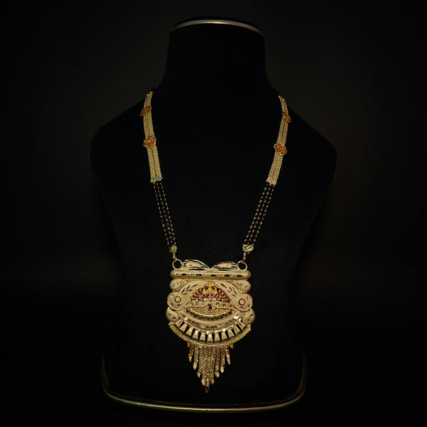 Traditional Gold Plated Long Mangalsutra