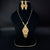 Traditional Gold Plated Kanthi Necklace Set with Earrings