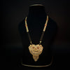 Traditional Gold Plated Mangalsutra with Floral Accents