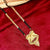 Traditional Gold Plated Floral Panel Mangalsutra