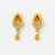 Traditional Gold-Tone Drop Earrings for Women