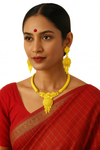 Royal Temple-Style Gold-Tone Necklace Set