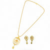 Swarnika Classic Flora l Chain & Tops Set(18k Gold Plated)